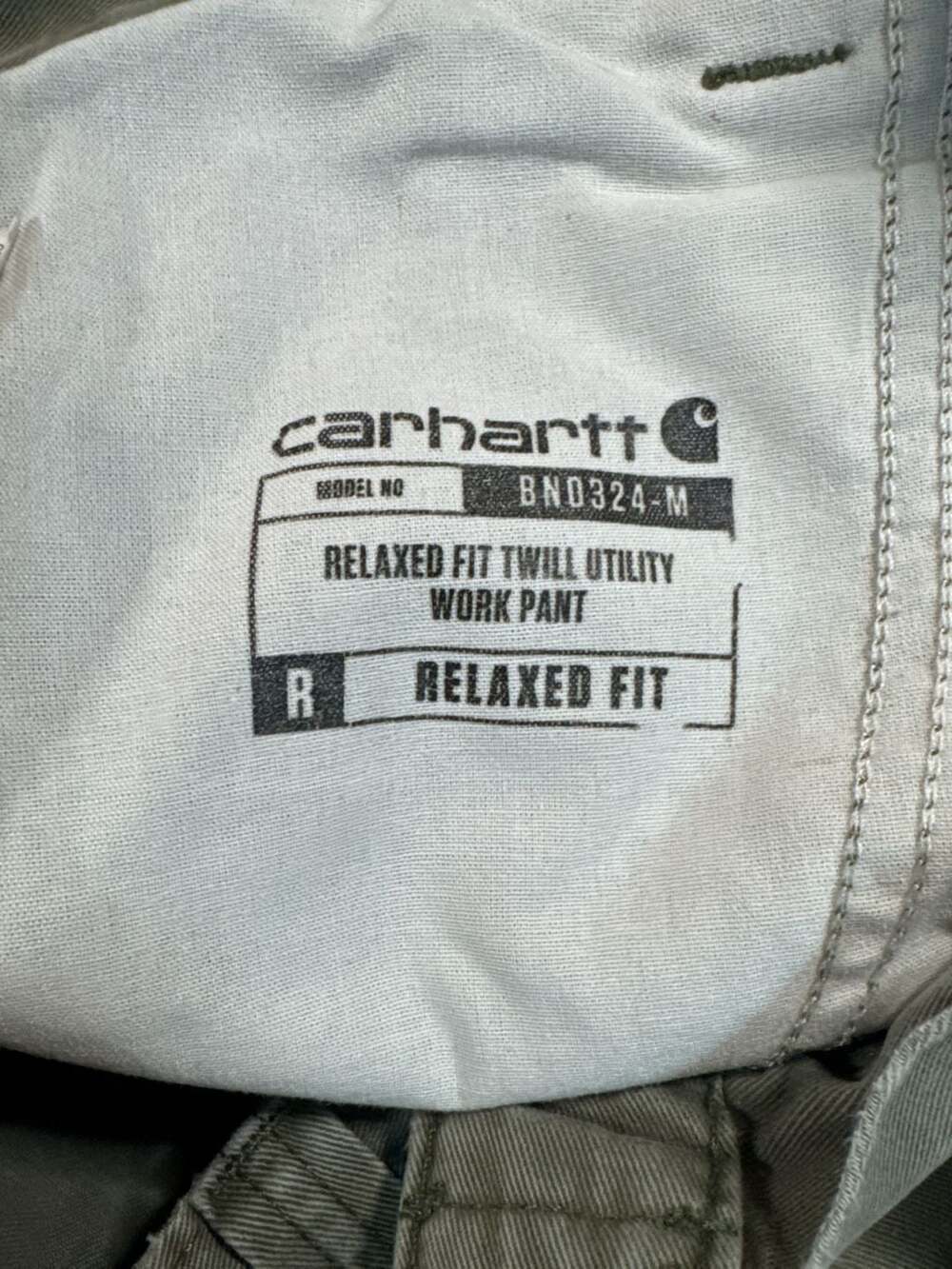 Carhartt Relaxed Fit Carpenter Work Pants - Green - 32x30 - Picture 8 of 14